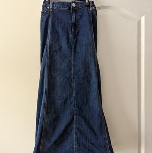 Cato Maxi denim skirt